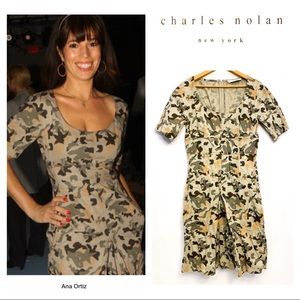 Charles Nolan New York Camo Dress Size 8